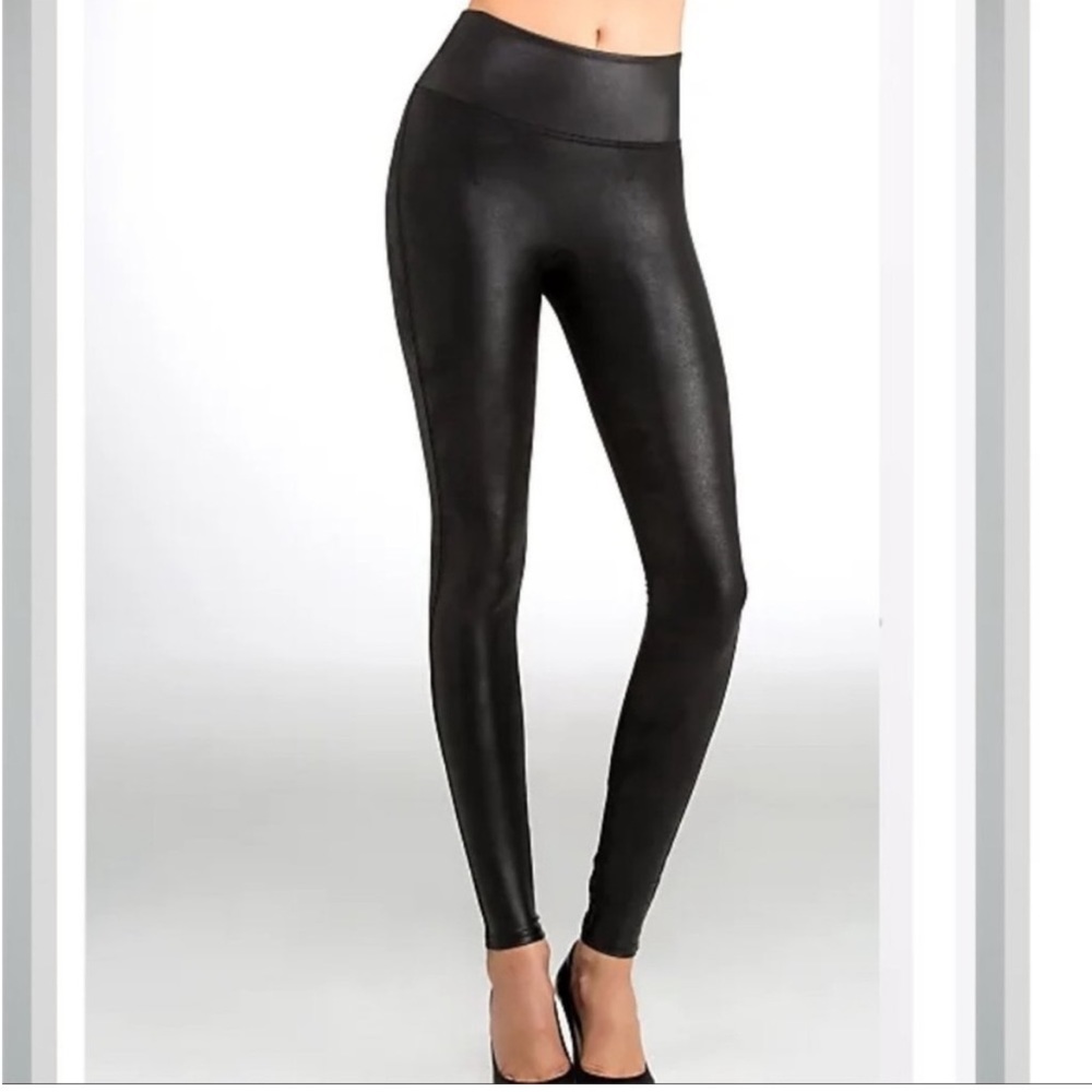 Spanx faux leather leggings